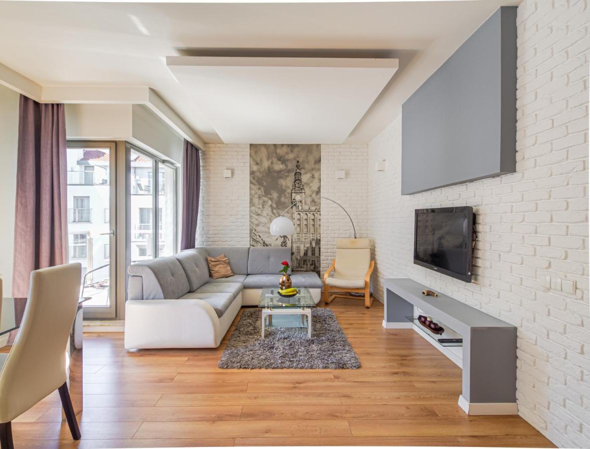 Apartamento Waterlane Gray-Gdansk Exterior foto